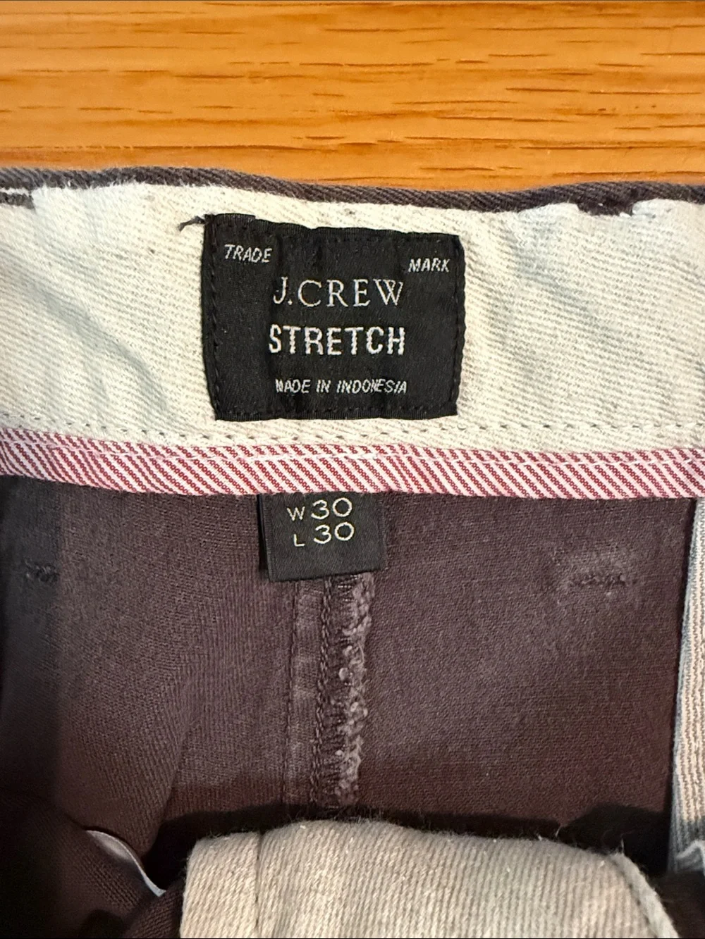 J. Crew Men's Slim Straight Jeans in Charcoal Gray